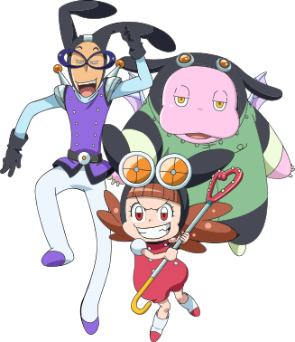 ウサギ団<small>(ぴょんこ姫、ラビット大佐、カバまろ)</small>