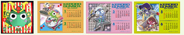 特製ケロログッズ5th～豪華2大特典！武者ケロロ福笑い＆2009年カレンダーその1