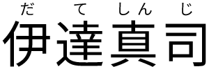 伊達真司