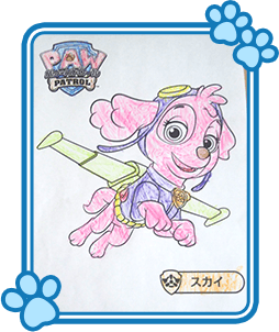 パウ パトロール パウっと ぬりえチャレンジ テレビ東京アニメ公式
