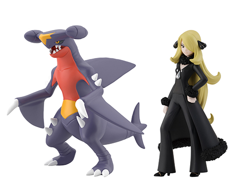 ポケモンスケールワールド シンオウ地方 シロナ＆ガブリアス