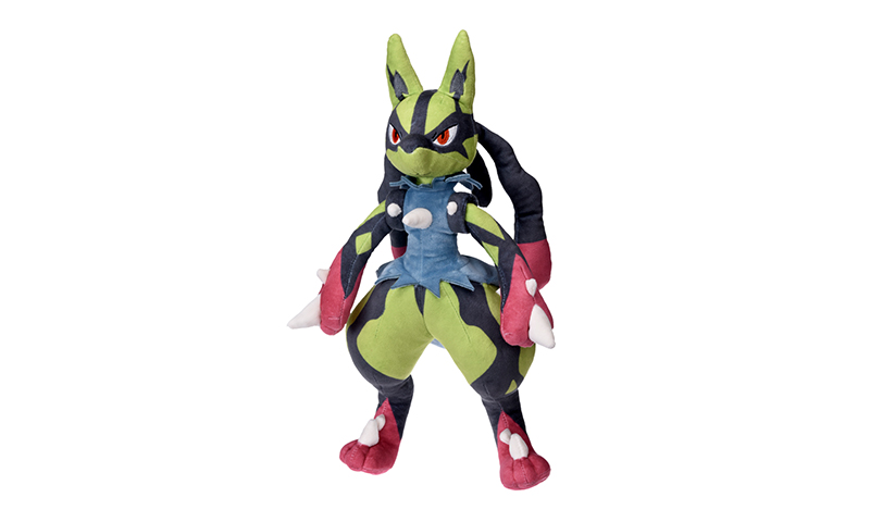 ポケモンぬいぐるみ　黄色いメガルカリオ