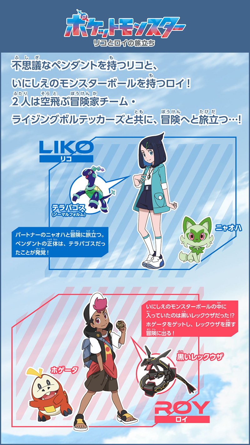 リコとロイの旅立ち