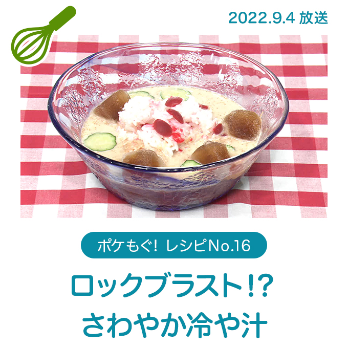 ロックブラスト！？さわやか冷や汁