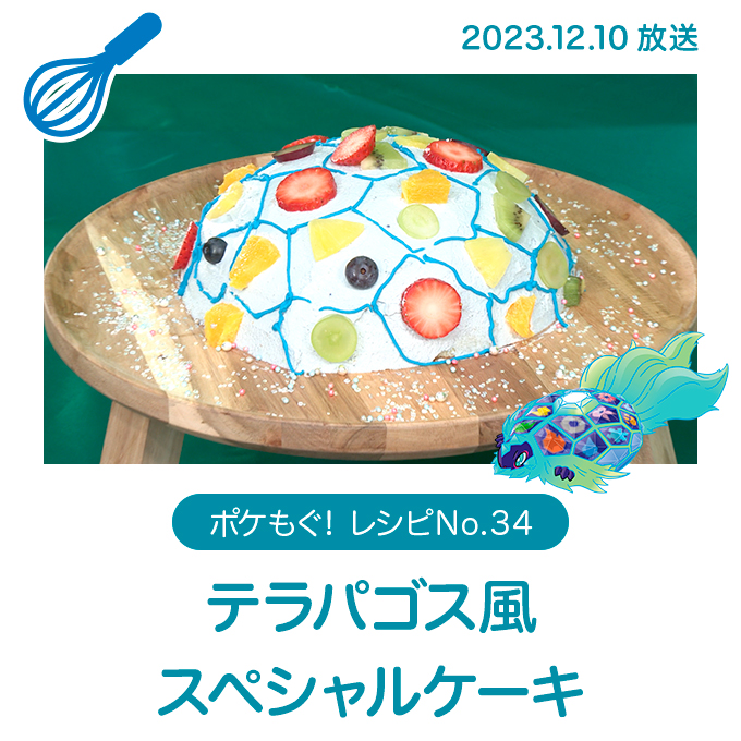 テラパゴス風スペシャルケーキ