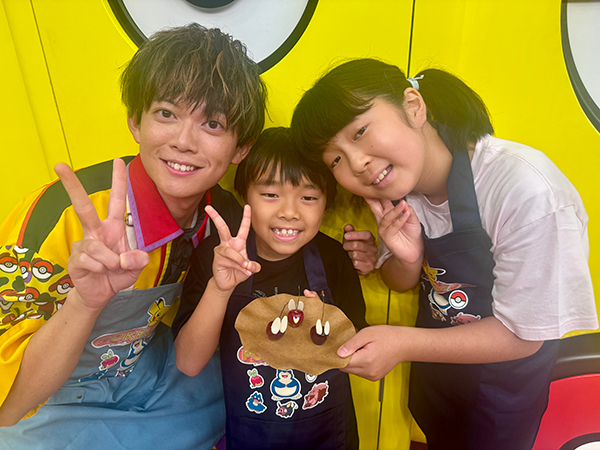 松丸亮吾、るいくん・まなみちゃん(ポケだち)
