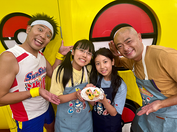 あばれる君、るいちゃん・あいかちゃん（ポケだち）