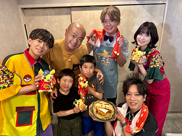 ぺこぱ、しゅんくん、けいくん（ポケだち）