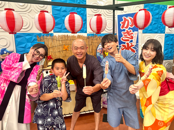 ギャル曽根、番家天嵩、あばれる君、松丸亮吾、髙橋ひかる