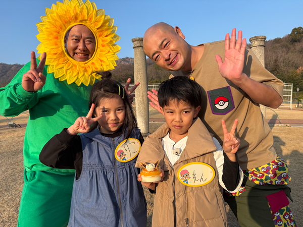 あばれる君、とにかく明るい安村、りこちゃん・れんくん（ポケだち）