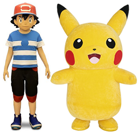 サトシとピカチュウ
