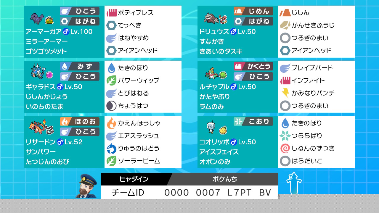 ポケんち特製 『ポケットモンスター ソード・シールド』バトルチーム