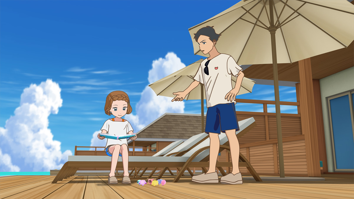 <!-- 3期 -->第9話『真夏の海にお出かけするん♪』