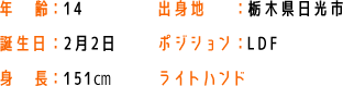 プロフィール