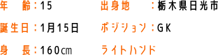 プロフィール