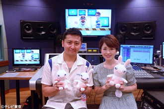 林克征アナウンサーと松丸友紀アナウンサー