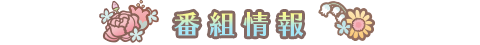 番組情報