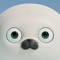 クロハナベイビーザラシ