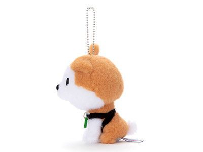 SHIBUYA♡HACHI／ぬいぐるみボールチェーンマスコット／ハチ