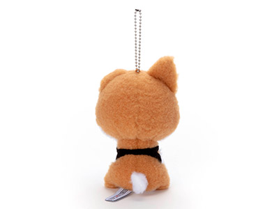 SHIBUYA♡HACHI／ぬいぐるみボールチェーンマスコット／ハチ