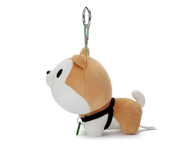 SHIBUYA♡HACHI／もちころ／ぬいぐるみマスコット／ハチ