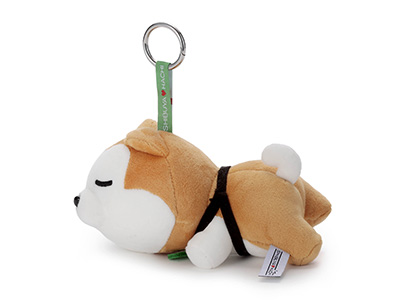 SHIBUYA♡HACHI／もちころ／ぬいぐるみマスコット／（ZZZ）ハチ