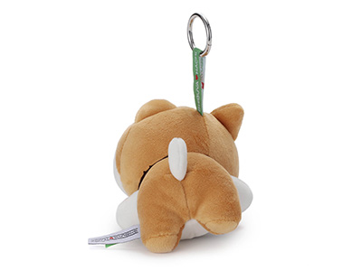 SHIBUYA♡HACHI／もちころ／ぬいぐるみマスコット／（ZZZ）ハチ