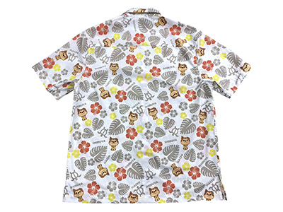 LOVE HACHI SHIBUYA×HONOLULU ALOHASHIRT-IVORY（S）ラブハチ シブヤ×ホノルル アロハシャツ-アイボリー（S）