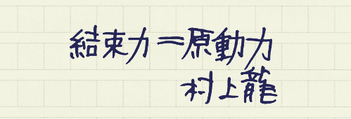 村上龍の編集後記画像