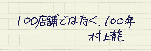 村上龍の編集後記画像