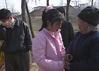 中国農村少女は今