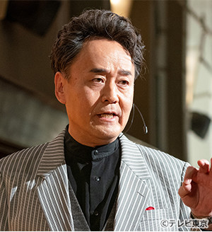 松崎商船・社長 松崎洋右役 小木茂光
