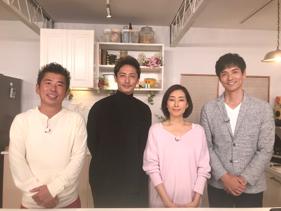 4月21日（日）夜7時～夜8時54分「豪華ゲストを手作り料理でおもてなし！ 木村多江のおしゃべりな食卓」