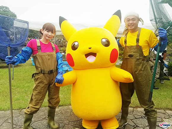 テレビ東京「ニチヨル」プロジェクト始動！“池の水ぜんぶ抜く”に“しょこたん”と“ピカチュウ”が参戦！！「緊急SOS！池の水ぜんぶ抜く大作戦」