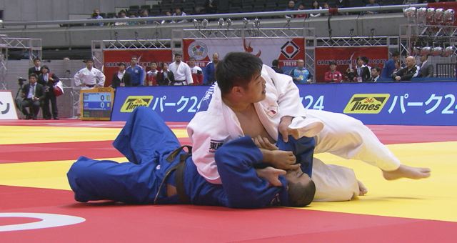 男子100kg超級 1回戦 王子谷 剛志vsアブドゥラフモーノフ