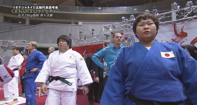 女子78kg超級 準々決勝 山部 佳苗vs稲森 奈見