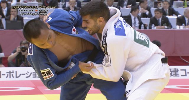 男子66kg級 2回戦 ポラックvs海老沼 匡