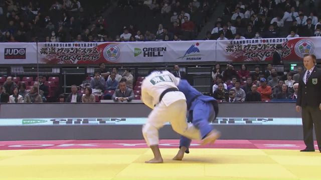 男子100kg級 2回戦 高木 海帆vsタデハラ