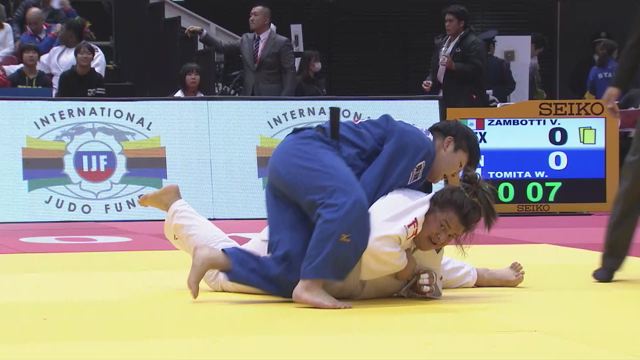 女子78kg超級 2回戦 サンボッティvs冨田 若春