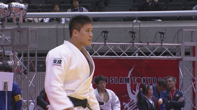 男子90kg級 3回戦 ベイカー 茉秋vsカラフ