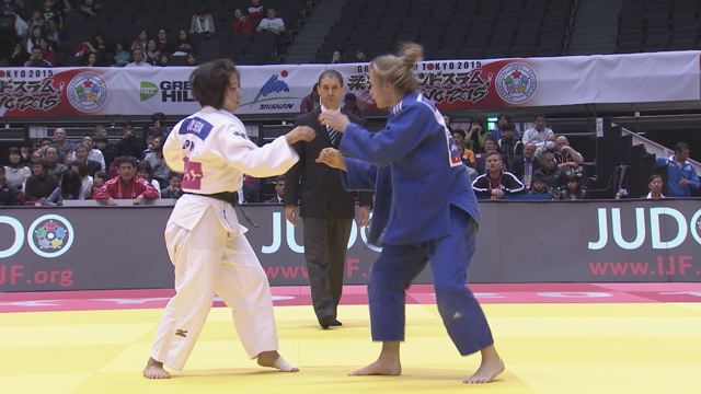 女子57kg級 1回戦 芳田 司vsクリミット