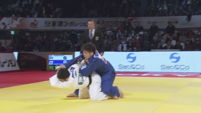 男子66kg級 3位決定戦 髙市 賢悟vs竪山 将
