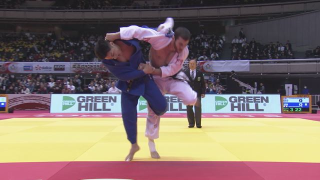 男子81kg級 2回戦 チリキシビリvs長島 啓太