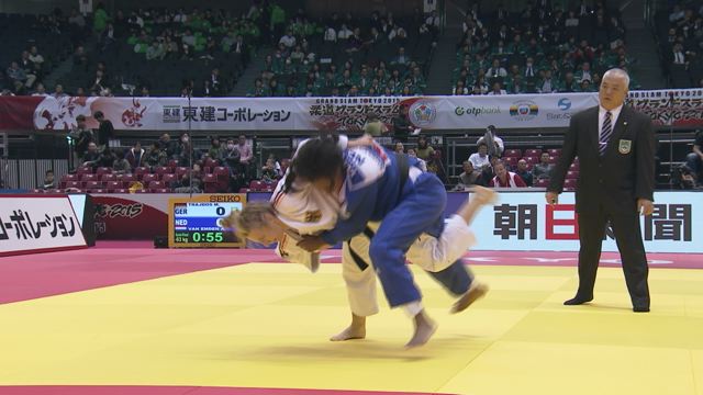 女子63kg級 準決勝 トライドスvsファン エムデン
