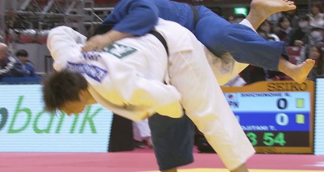 男子100kg超級 準々決勝 七戸 龍vs王子谷 剛志