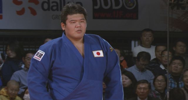 男子100kg超級 3位決定戦 マチアシビリvs上川 大樹