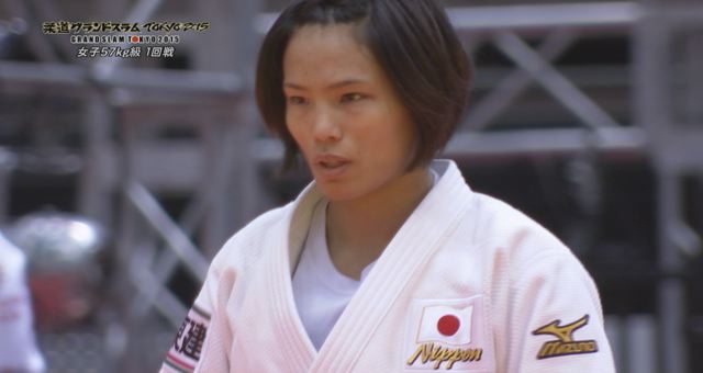 女子57kg級 1回戦 松本 薫vsアニー パンディニ