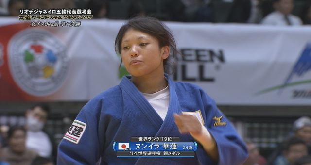 女子70kg級 準々決勝 ポルテーラvsヌンイラ華蓮