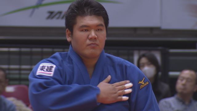 男子100kg超級 2回戦 オクルアシビリvs上川 大樹