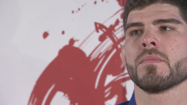 男子100kg級 3位決定戦 グビニアシビリvsマレ